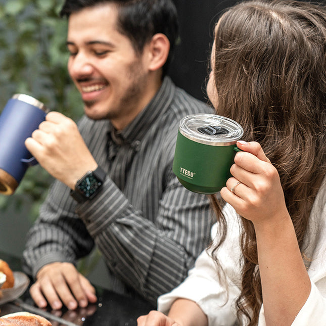 Stainless Steel Vacuum Insulated Mug with Handle