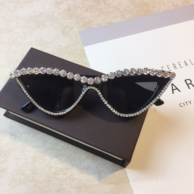 Women's Luxury Cat Eye Diamond Sunglasses
