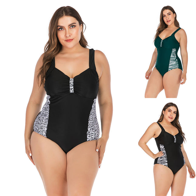 Women's Plus Size One-Piece Classic Swimsuit