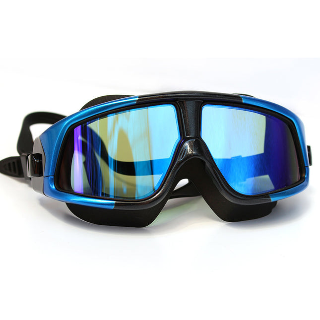 Silicone Anti-Fog Swimming Goggles for Adults