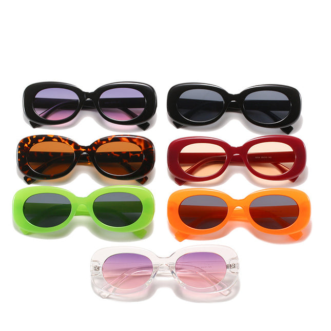 Women's Oval UV400 Fashion Sunglasses