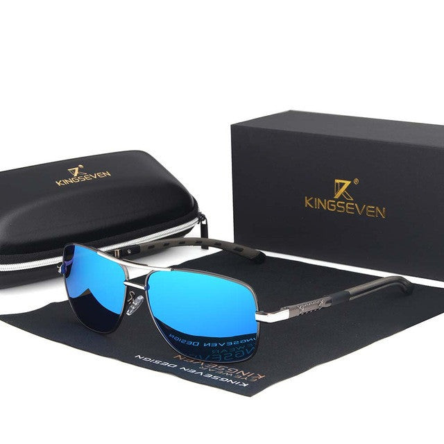 Men’s Polarized UV400 Round Sunglasses