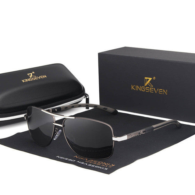 Men’s Polarized UV400 Round Sunglasses