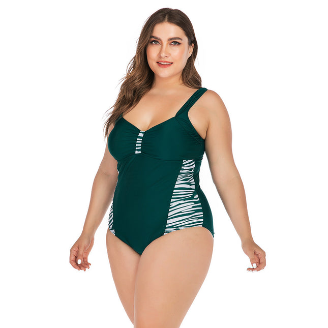 Women's Plus Size One-Piece Classic Swimsuit