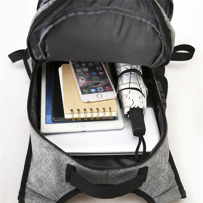 Men's Anti-Theft Laptop Backpack with USB Charging