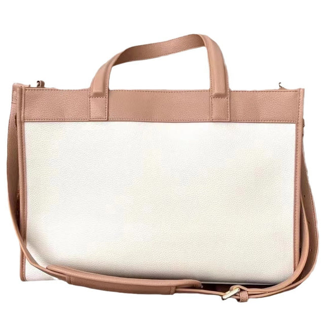 PU Leather One-Shoulder Pet Travel Bag