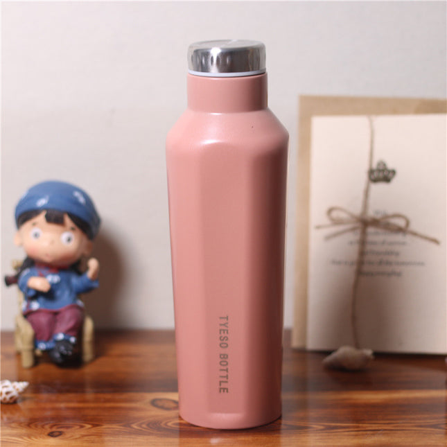 Hexagonal Stainless Steel Insulated Travel Mug