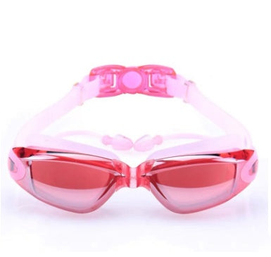 HD Plating Silicone Anti-Fog Swimming Goggles