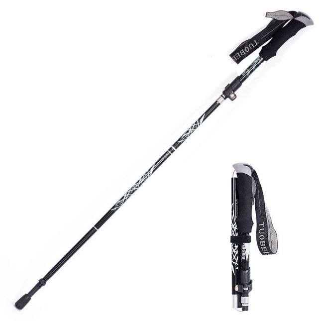 Ultralight Aluminum Alloy 5-Section Trekking Poles