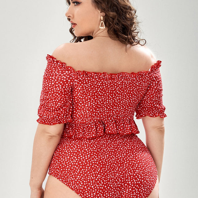 High-Waist Two-Piece Bikini Set for Women