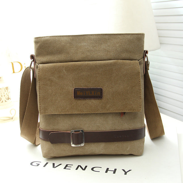 PU Leather Crossbody Men's Shoulder Bag