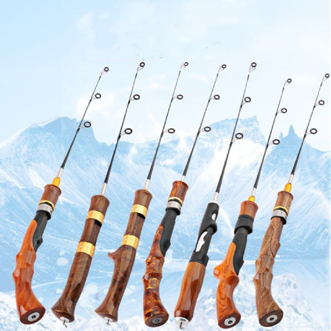 Ice Fishing Pole - Portable Outdoor Fishing Rod