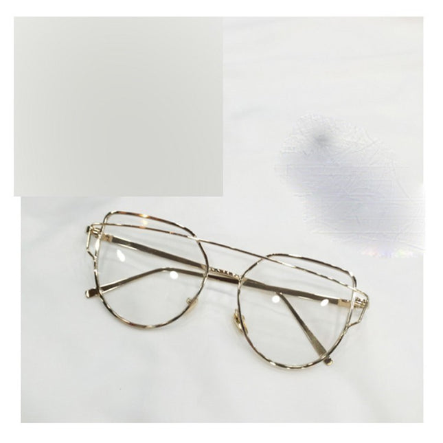 Women's Retro Full Frame Resin Lens Sunglasses