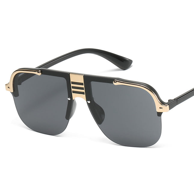 Trendy European-Style Gradient Lens Sunglasses