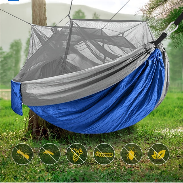 Portable Double Hammock with Mosquito Net