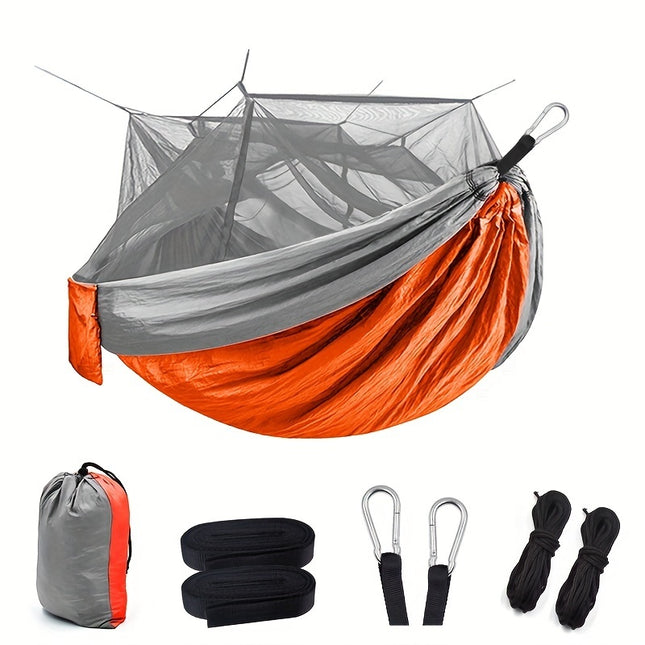 Portable Double Hammock with Mosquito Net
