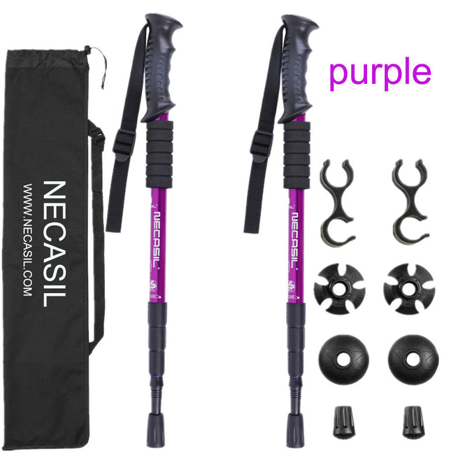 Newcastle Four-Section Straight Trekking Poles