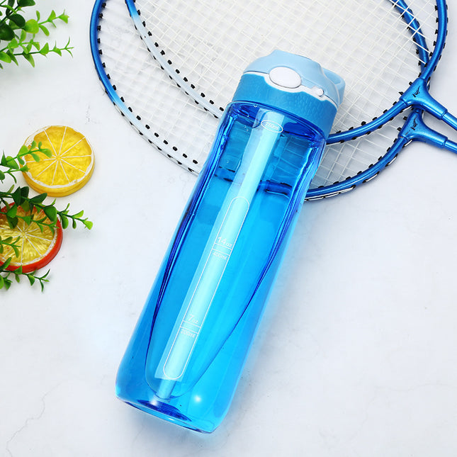 Tritan Sports Water Bottle with Leak-Proof Lid