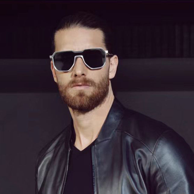 Men's Irregular Punk Style UV Sunglasses
