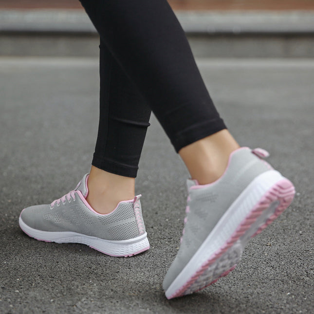 Lightweight Mesh Sports Sneakers for Women