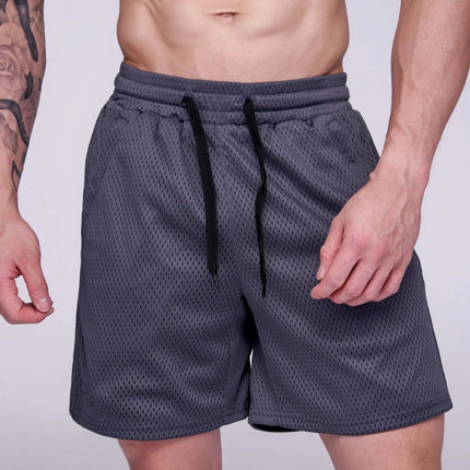 Summer American Shorts Mesh Shorts Men