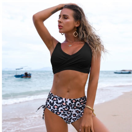 High Waist Twist Bikini Swimsuit for Women