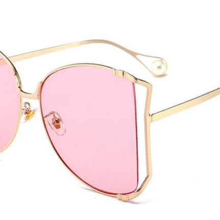Square Sunglasses Women Metal Frame Fashion