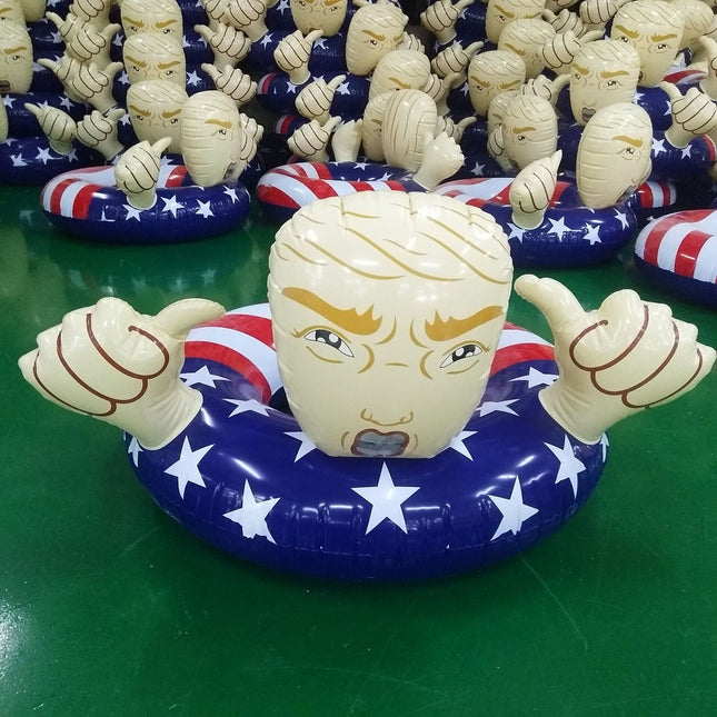 Cartoon Inflatable Swimming Ring for Adults and Kids