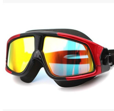 Silicone Anti-Fog Swimming Goggles for Adults