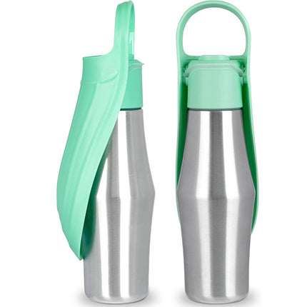 Leaf-Design Portable 750ml Pet Water Bottle