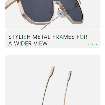 Men's Irregular Punk Style UV Sunglasses