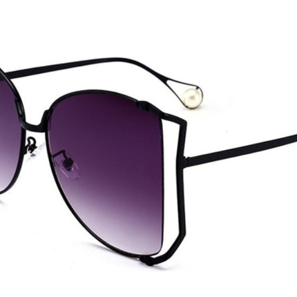 Square Sunglasses Women Metal Frame Fashion