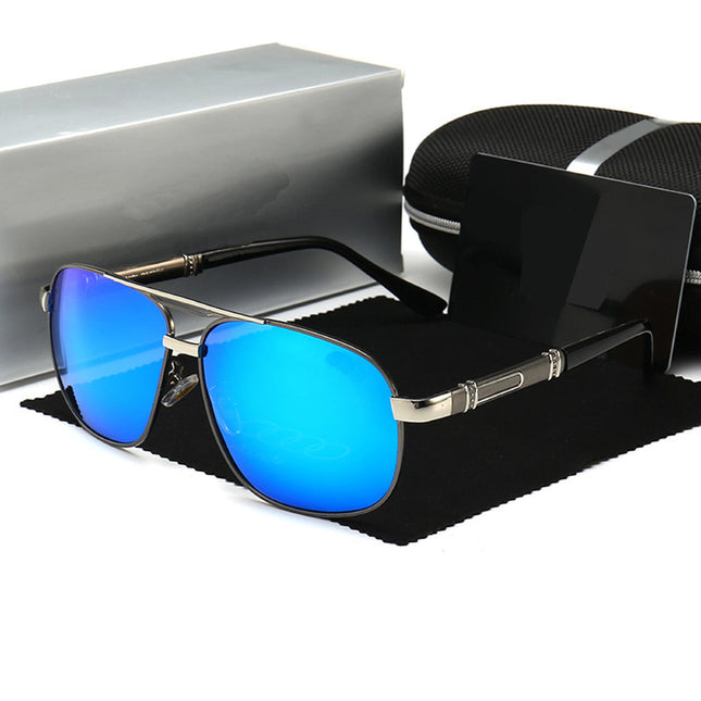 Men's Polarized UV400 Square Frame Sunglasses
