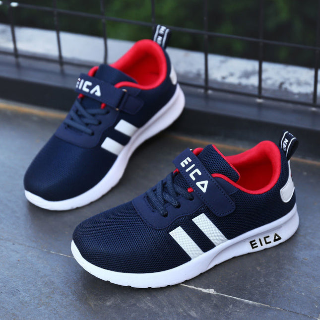 Breathable Mesh Kids Running Sneakers