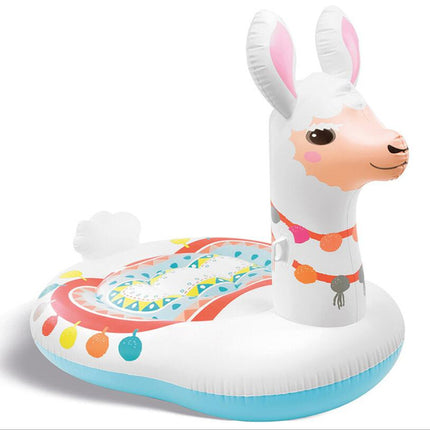 Inflatable Alpaca Pool Float for Adults