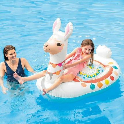 Inflatable Alpaca Pool Float for Adults