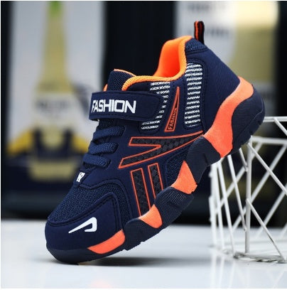 Kids Sport Sneakers Anti-Slip Mesh Casual Shoes