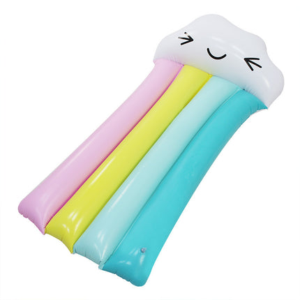 Rainbow Cloud Shape Kids Floating Bed