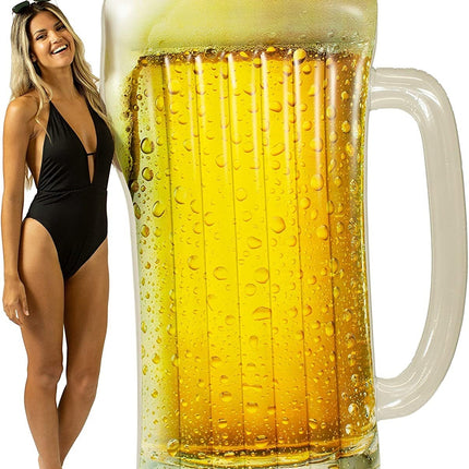 Inflatable Beer Cup Floating Bed