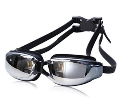 HD Plating Silicone Anti-Fog Swimming Goggles