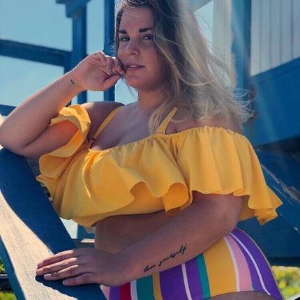 Women's sexy plus size swimsuit