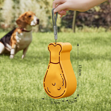 2-in-1 Portable Pet Water Feeder & Food Container