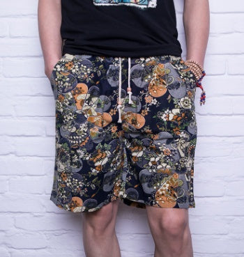 Stylish Men's Linen Beach Shorts