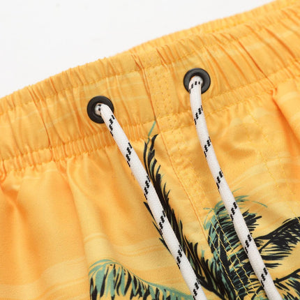 Coconut Pattern Beach Shorts For Men And Women