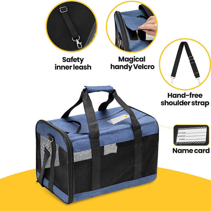 Portable & Breathable Pet Travel Carrier Bag