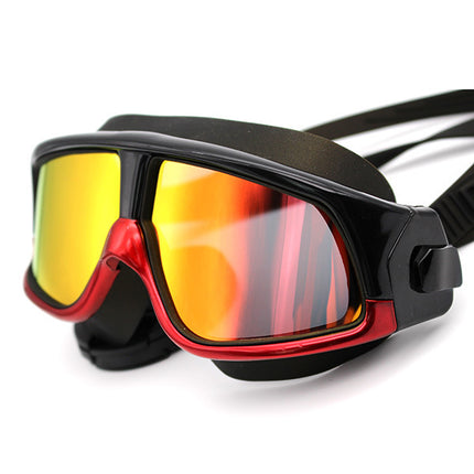 Silicone Anti-Fog Swimming Goggles for Adults