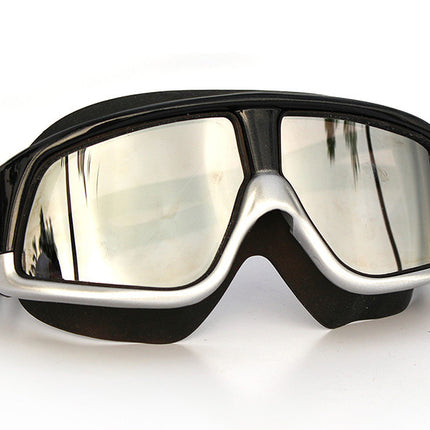 Silicone Anti-Fog Swimming Goggles for Adults