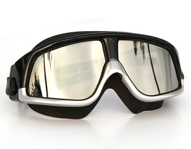 Silicone Anti-Fog Swimming Goggles for Adults