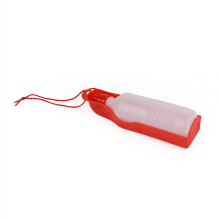 Portable Dog Water Feeder Bottle with Squeeze Bowl
