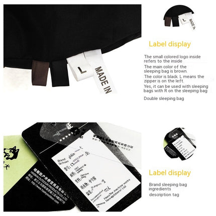 Heavy-Duty Winter Cotton Sleeping Bag